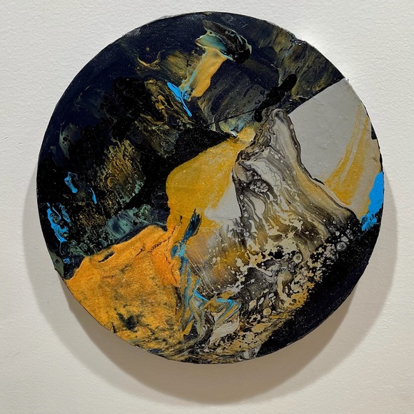 12in around … canvas by local IL artist